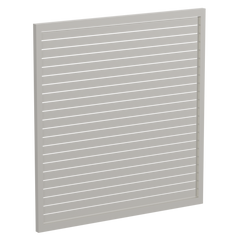 65 x 16mm Slatted Gate - Pre Fabricated Aluminium Slat Gate - 1720mmW x 1800mmH