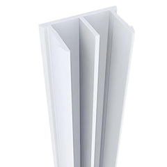 Aluminium Post infill for semi frameless pool fence posts