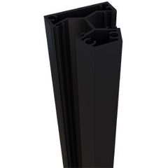 135 Degrees corner post semi frameless pool fence post, Aluminium, 5800mm long,