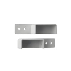 Offset Aluminium Handrail Bracket - Suits 75x30mm Rectangular Handrail