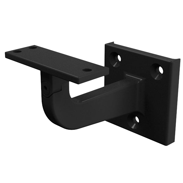 Australis Plus Offset Handrail Bracket for 60 x 50mm Posts - Black