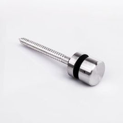 Glass Anchor 38mm Diameter x 10mm Spacer Timber Fix SSS