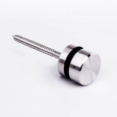 Glass Anchor 50mm Diameter x 10mm Spacer Timber Fix SSS