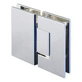 Adjustable Glass to Glass Shower Door Hinge Perth Series Glass-to-Glass 180 Degrees Hinge - Chrome