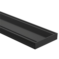 Drainlab - Linear Drain Tile Insert - Up to 10mm Tile - 1200mmL x 20mmH - Black
