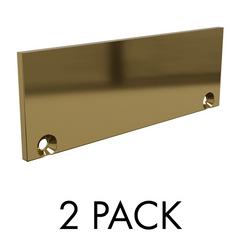 Drainlab - End Plate - 35mmH - Gold - 2 PK