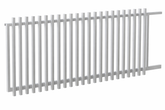 40 x 40mm Radiator Sliding Gate – 80mm Gap | Aluminium Gate