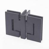 FORGE Shower Hinge Glass to Glass Back to Back Gunmetal