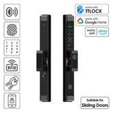 FORGE Biometric Aluminium Frame Sliding Door Smart Lock HV3 | TTLock BLE