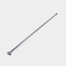 Bracing Bar Over Panel 12mm Glass to Ceiling 1200mm Chrome