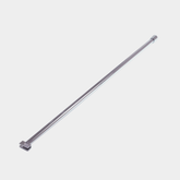 Bracing Bar Over Panel 12mm Glass to Ceiling 1200mm Chrome