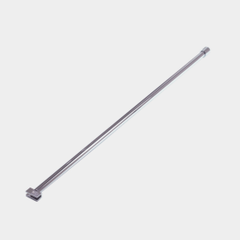 Bracing Bar Over Panel Glass to Ceiling 1200mm Chrome