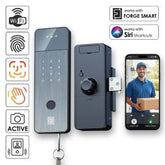 Biometric Frameless Glass Active Vision Video Doorbell Smart Lock G4