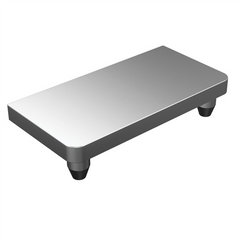 Flat top plate - half post - semi frameless pool fencing