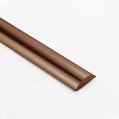 Half Round Water Seal Bar 750mm - Brushed Rose Gold