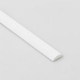 Half Round Water Seal Bar 750mm Matt White