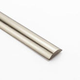 Half Round Water Seal Bar 750mm Warm Brushed Nickel