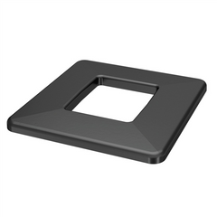 INSULUXE - Dress Ring - Silver Gloss, Matt Black or Matt White Finish