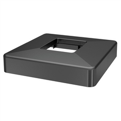 INSULUXE - Non-conductive High Domical Cover - Silver Gloss, Matt Black or Matt White Finish