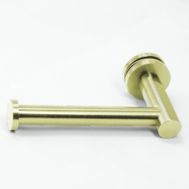 Shower Toilet Roll Holder Nero Brushed Gold