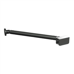 Adjustable Shower Screen Support arm, SMALL ARM BRACKET SMALL ARM BRACKET - GUNMETAL GREY