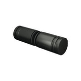 Round circular knob frameless shower screen door handle - Gunmetal Grey