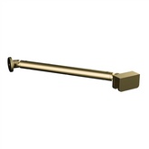 Adjustable Shower Screen Support arm, SMALL ARM BRACKET - BRUSHED BRASS/GOLD