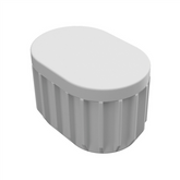 PIK - BASE PLUG - White - 10pk
