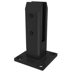 Base Plate Pool Fence Spigot, Bolt Down, 2205 Duplex Stainless Steel, with domical cover