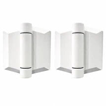 Polaris 155 Soft Close Retrofit Hydraulic Hinge Glass to Glass Replace old Spring Hinges