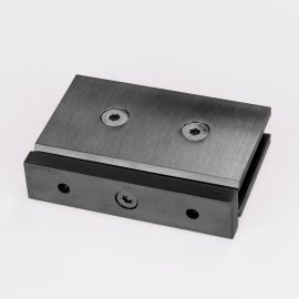 Forge Pivot Shower Hinge Brushed Gunmetal