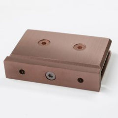 Forge Pivot Shower Hinge Nero Brushed Bronze
