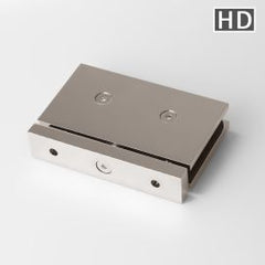 Forge Heavy Duty Pivot Shower Hinge Polished Nickel