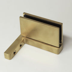 PSHTWBB – Pivot Shower Hinge Top Hinge Wall Mount Brushed Brass – supplier gallery view 2