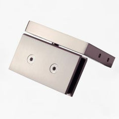 Pivot Shower Hinge Top Hinge Wall Mount Brushed Nickel