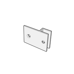 SB10VLSQBGM β U Bracket Square with Vertical Leg Brushed Gunmetal β supplier gallery view 2