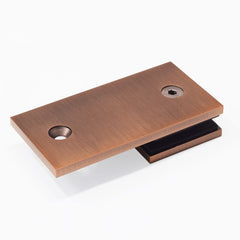 SB180SQAB – Bracket Square Glass to Wall 180 Degree Antique Bronze – supplier gallery view 2