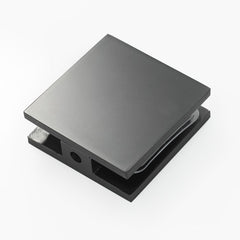 SB45SQGM β U Bracket Glass to Wall Mechanical Fixing 90 Degree Gunmetal β supplier gallery view 2