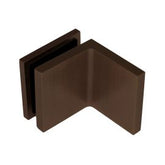 Bracket Glass to Wall 90 Degree Adjustable Dark Antique Bronze