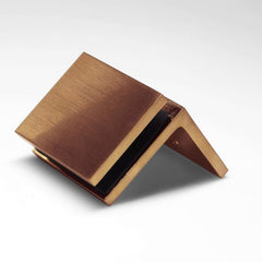 SB50SQBRG – Bracket Square Glass to Wall 90 Degree Brushed Rose Gold – supplier gallery view 2