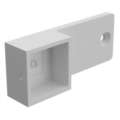 35 Series - EXTENDED WALL BRACKET - WHITE