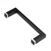 Handle Single Sided Rectangular D 235x25x13 210mm CTC Black