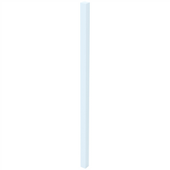 Stainless Steel 50 x 50mm heavy duty pool fence posts - 2mm wall thickness -