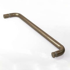 TRK500AS β Towel Rail 500mm Antique Brass with Knob β supplier gallery view 2