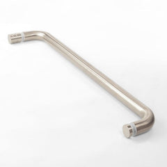 TRK500BN – Towel Rail 500mm Brushed Nickel with Knob – supplier gallery view 2