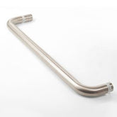 Towel Rail 500mm Brushed Nickel with Knob