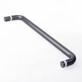 Towel Rail 500mm Gunmetal with Knob