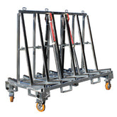 A frame trolley, glass trolley, a frame for stone,hot dip galvanised with straps