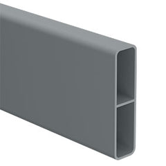 Aluminium Slat Screen Kit - Basalt colour, 1800mm high x 3000mm wide, Slat fence panel,