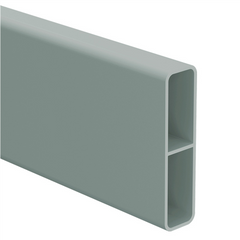 Aluminium Slat Screen Kit - Mill Finish, 1800mm high x 3000mm wide, Slat fence panel